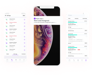 With push notifications, Flash Lead Essential makes salespeople always aware of follow-ups and upcoming meetings.